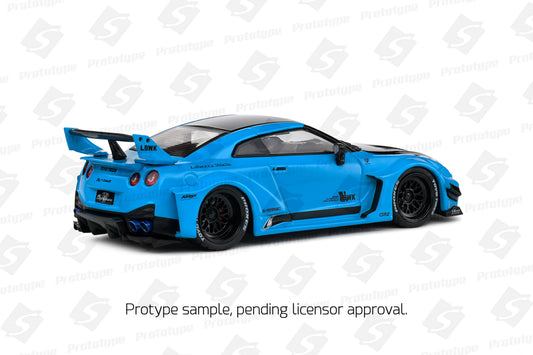 Solido - 1/43 Nissan GTR (Miami Blue)