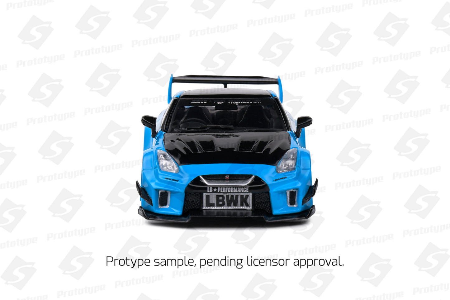 Solido - 1/43 Nissan GTR (Miami Blue)