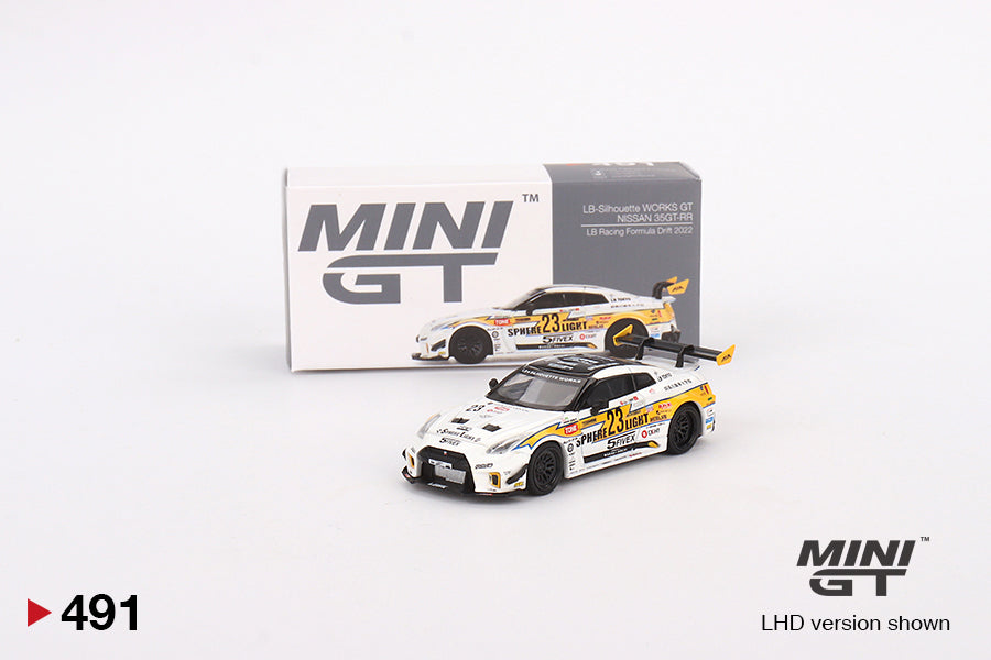 Mini GT - Nissan LB-Silhouette WORKS GT 35GT-RR Ver.2 LB Racing Formula Drift 2022