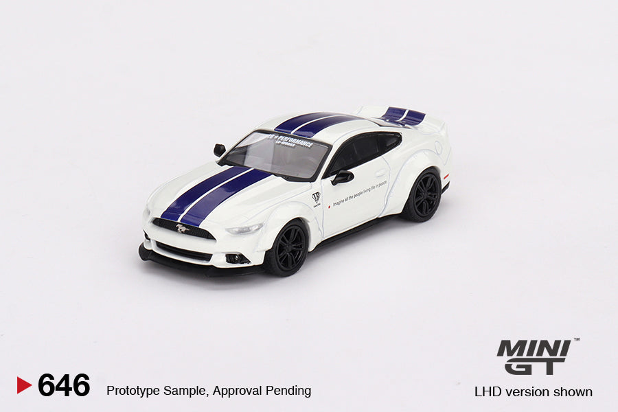 Mini GT - 1/64 Ford Mustang (White)