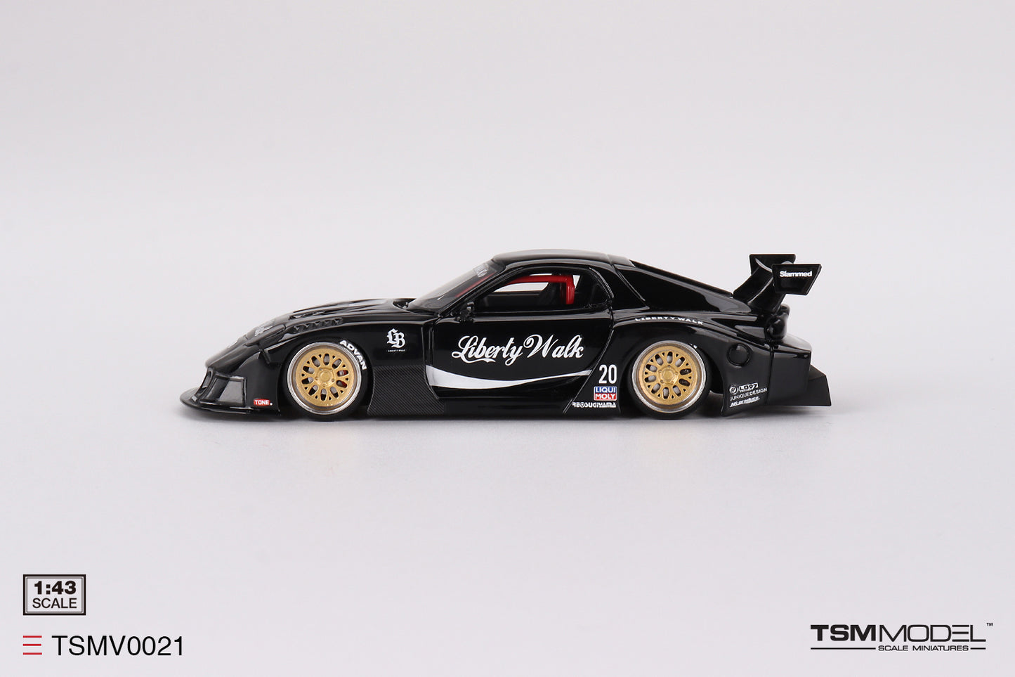 TSM Models - 1/43 Mazda RX-7 (Black)