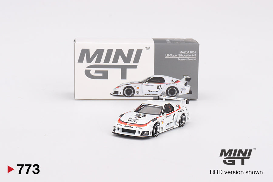 Mini GT - 1/64 Mazda RX-7 (White)