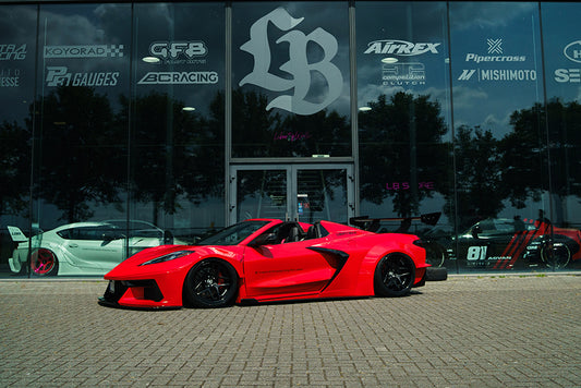 LB Silhouette WORKS Chevrolet Corvette C8 Complete kit (FRP) (LB64-01)