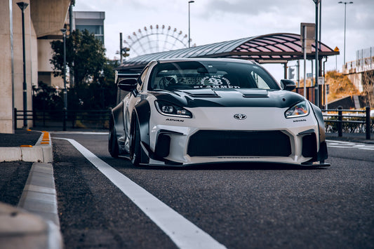 LB Nation Toyota GR86/Subaru BRZ WORKS Complete Kit (CFRP) Exchange Fender Type W/Duct (LB66-04)