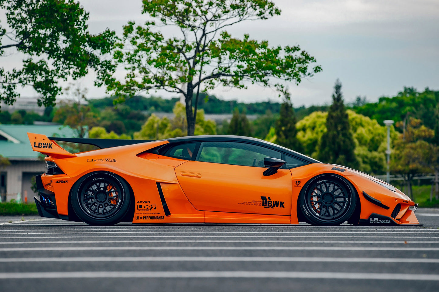LB Silhouette WORKS HURACAN GT Complete body kit (FRP+CFRP) (LB53-02)