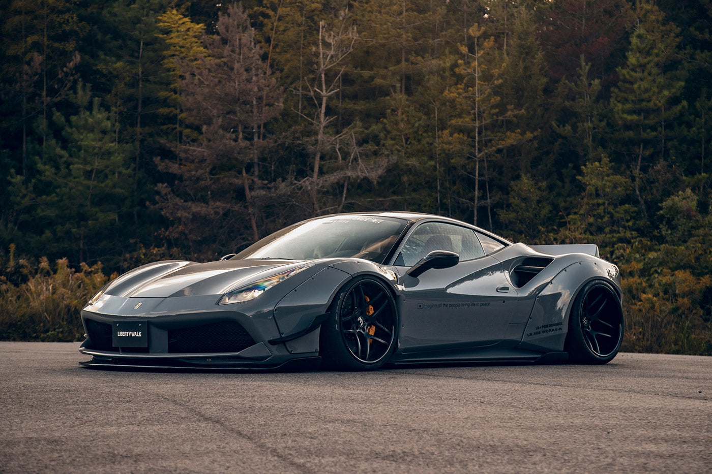 LB WORKS FERRARI 488 Complete Body Kit (FRP) (LB24-02)