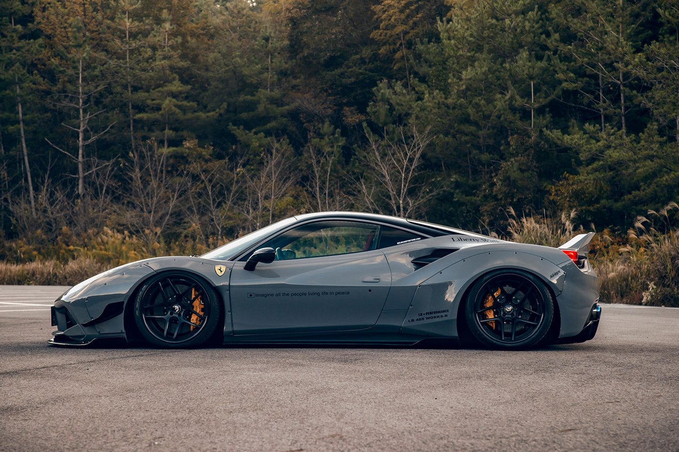LB WORKS FERRARI 488 Complete Body Kit (FRP) (LB24-02)