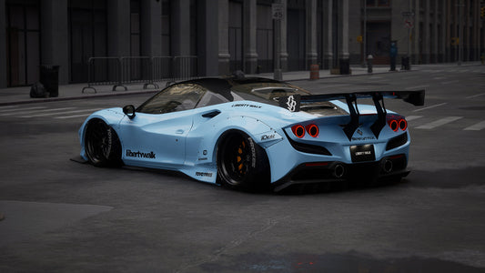 LB Works Ferrari F8 Tributo Complete Body Kit V1 (CFRP) (LB79-02)