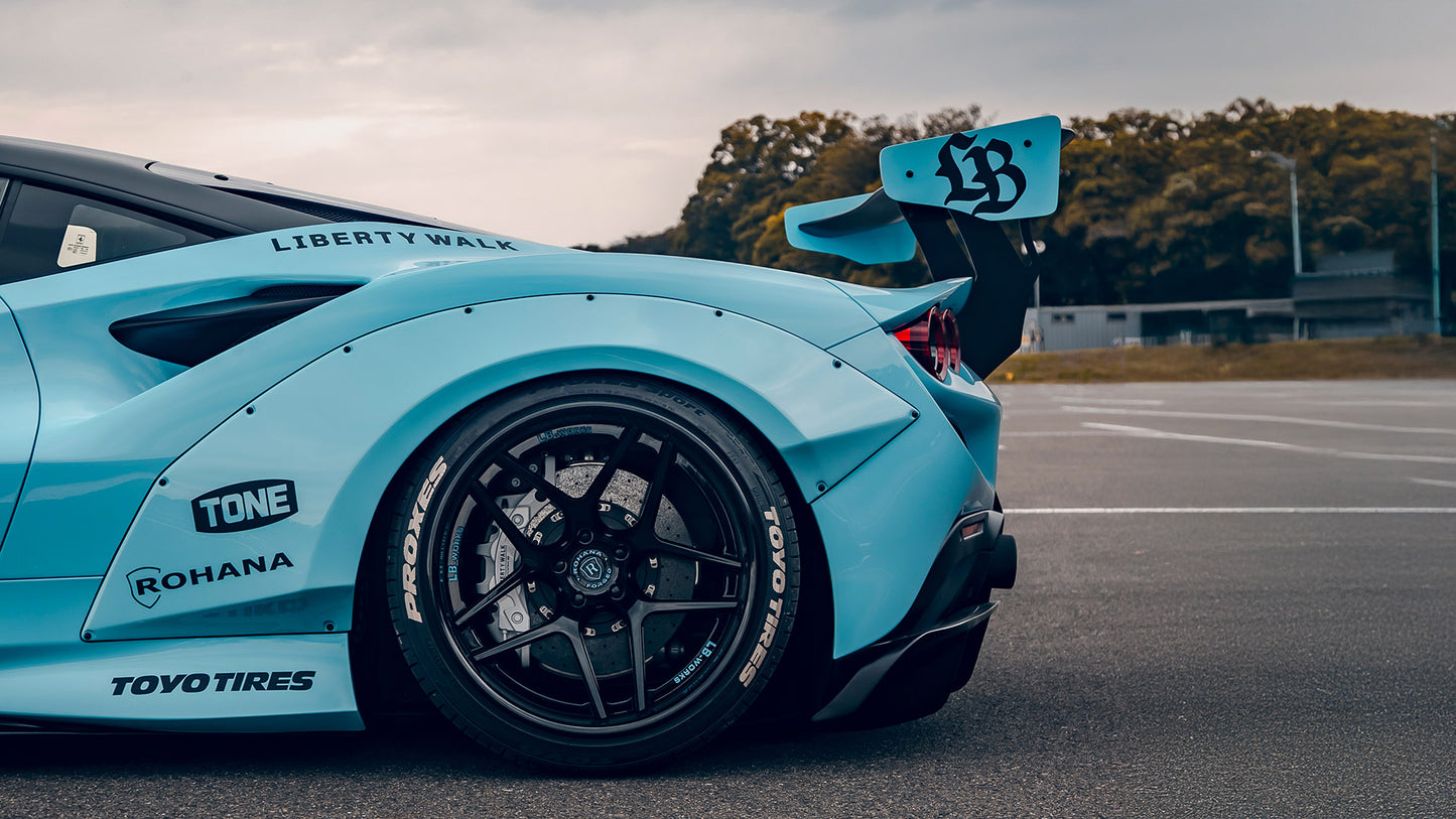 LB Works Ferrari F8 Tributo Complete Body Kit V1 (FRP) (LB79-01)