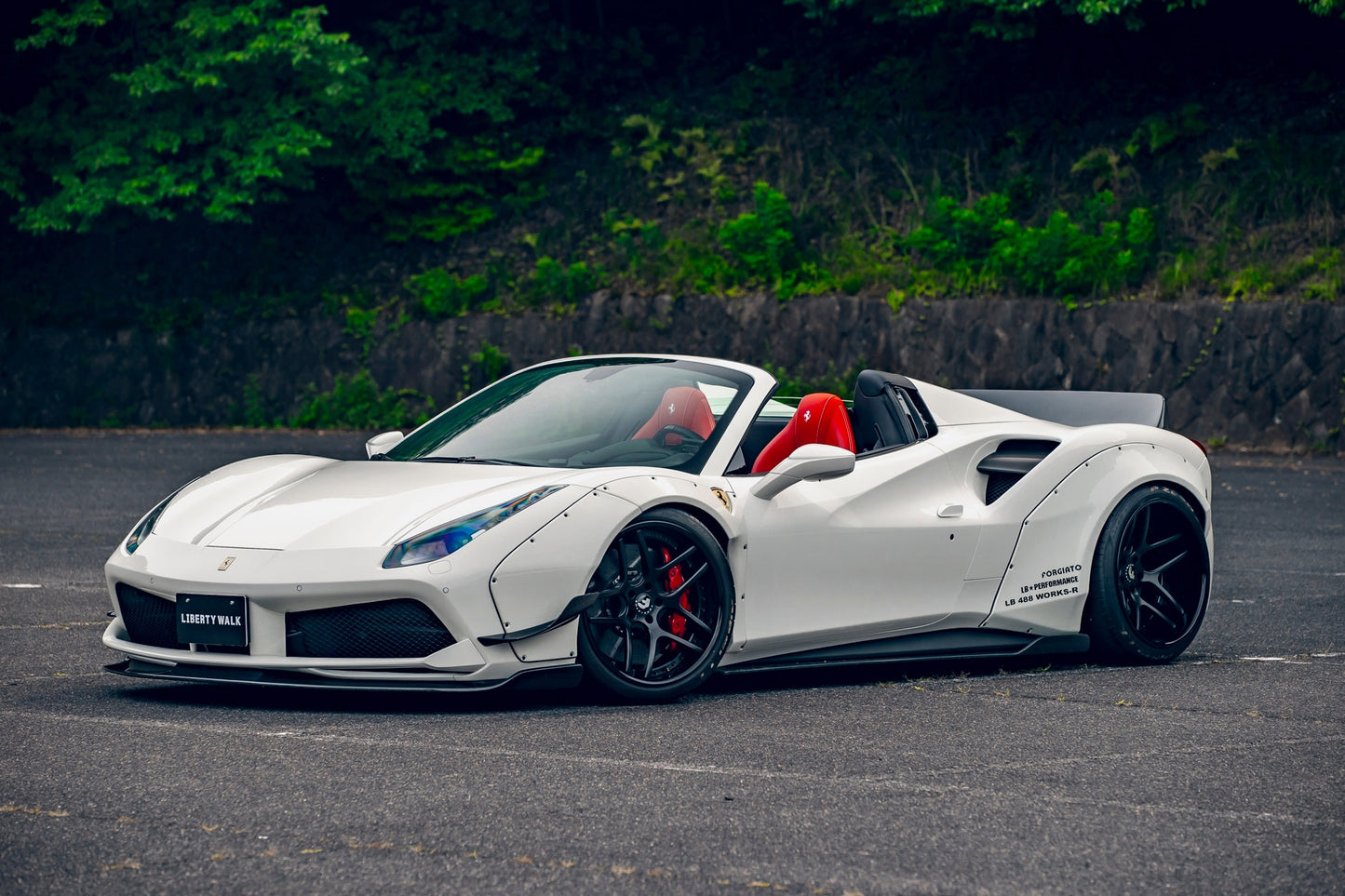 LB WORKS FERRARI 488 Complete Body Kit (CFRP) (LB24-01)