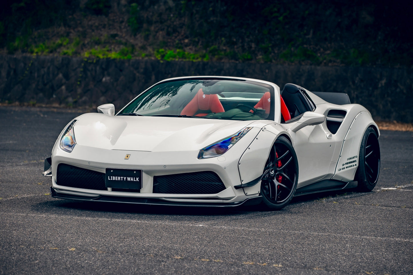 LB WORKS FERRARI 488 Complete Body Kit (CFRP) (LB24-01)