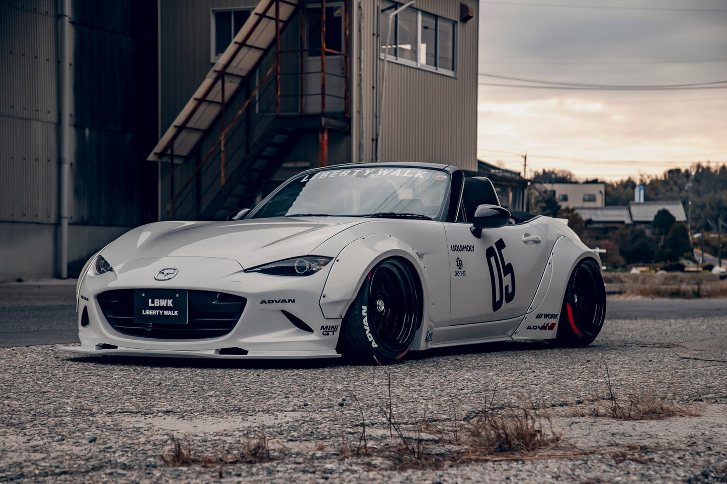LB WORKS MX5 ND Complete body kit V2 FRP (LB86-01)