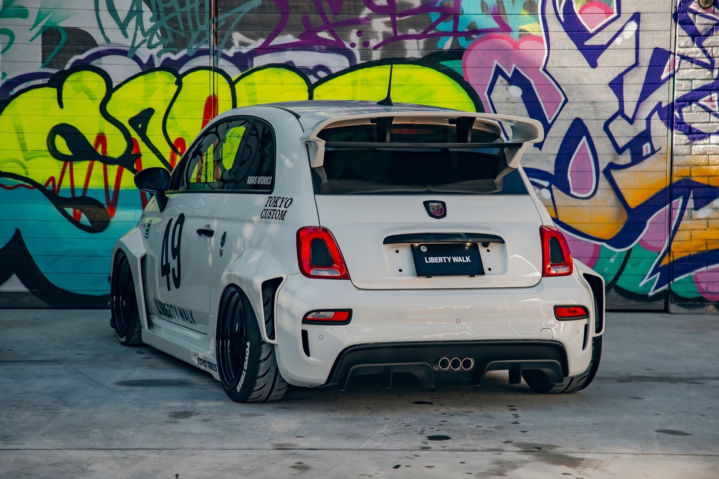 LB WORKS Abarth 595 CFRP (LB72-02)