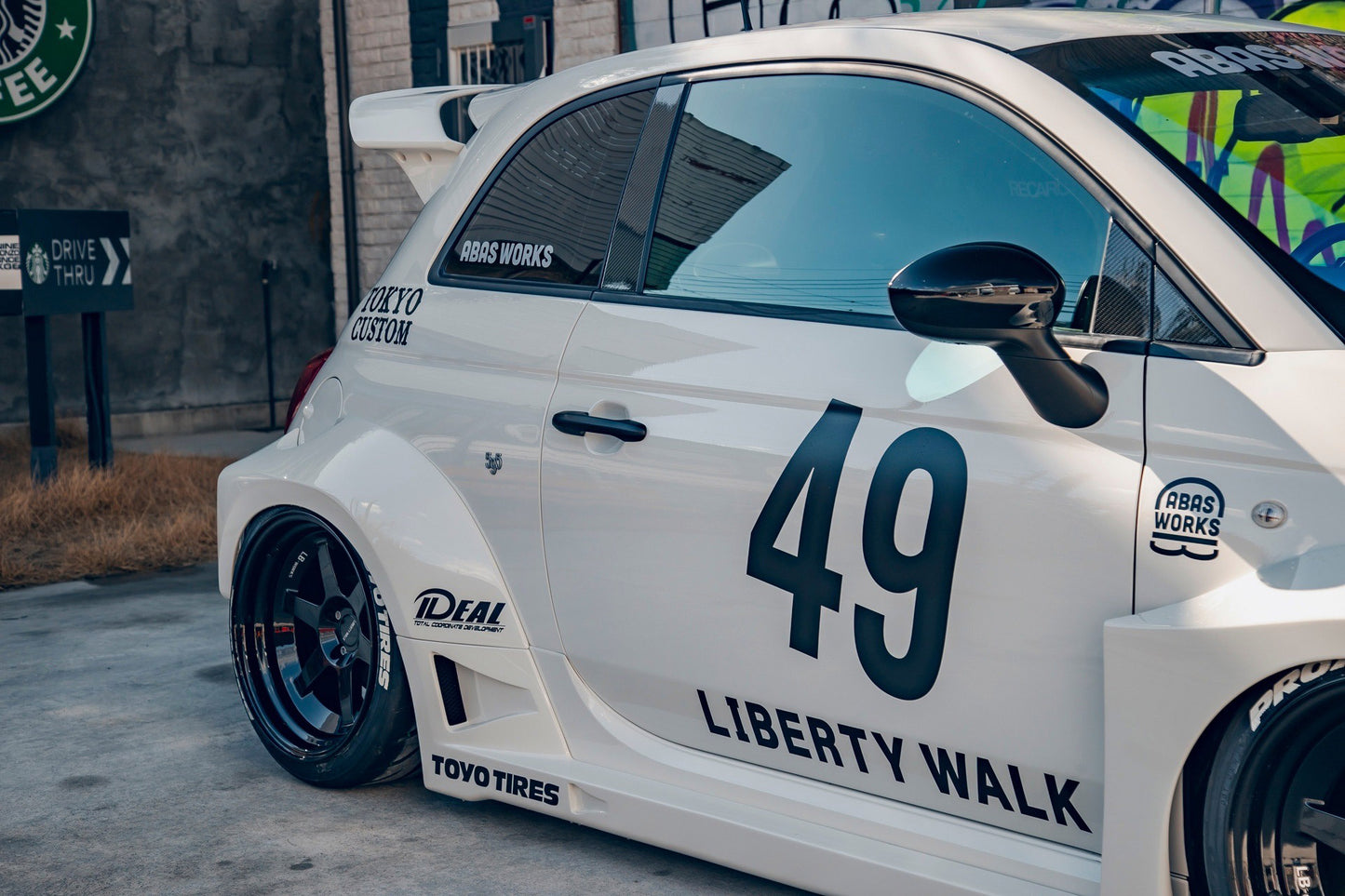 LB WORKS Abarth 595 CFRP (LB72-02)