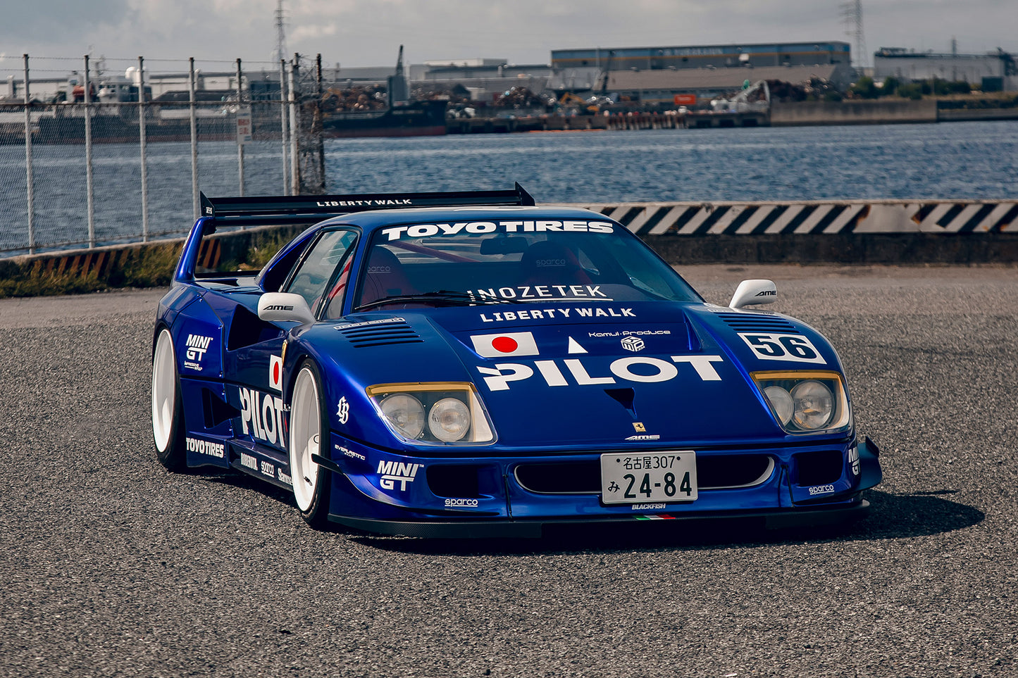 LB WORKS F40 complete body kit (FRP) (LB71-01)