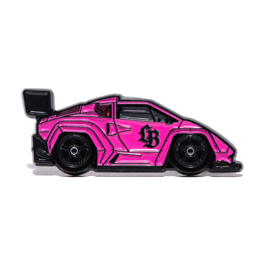 Pin Badge - Leen Customs LB Countach (Pink)