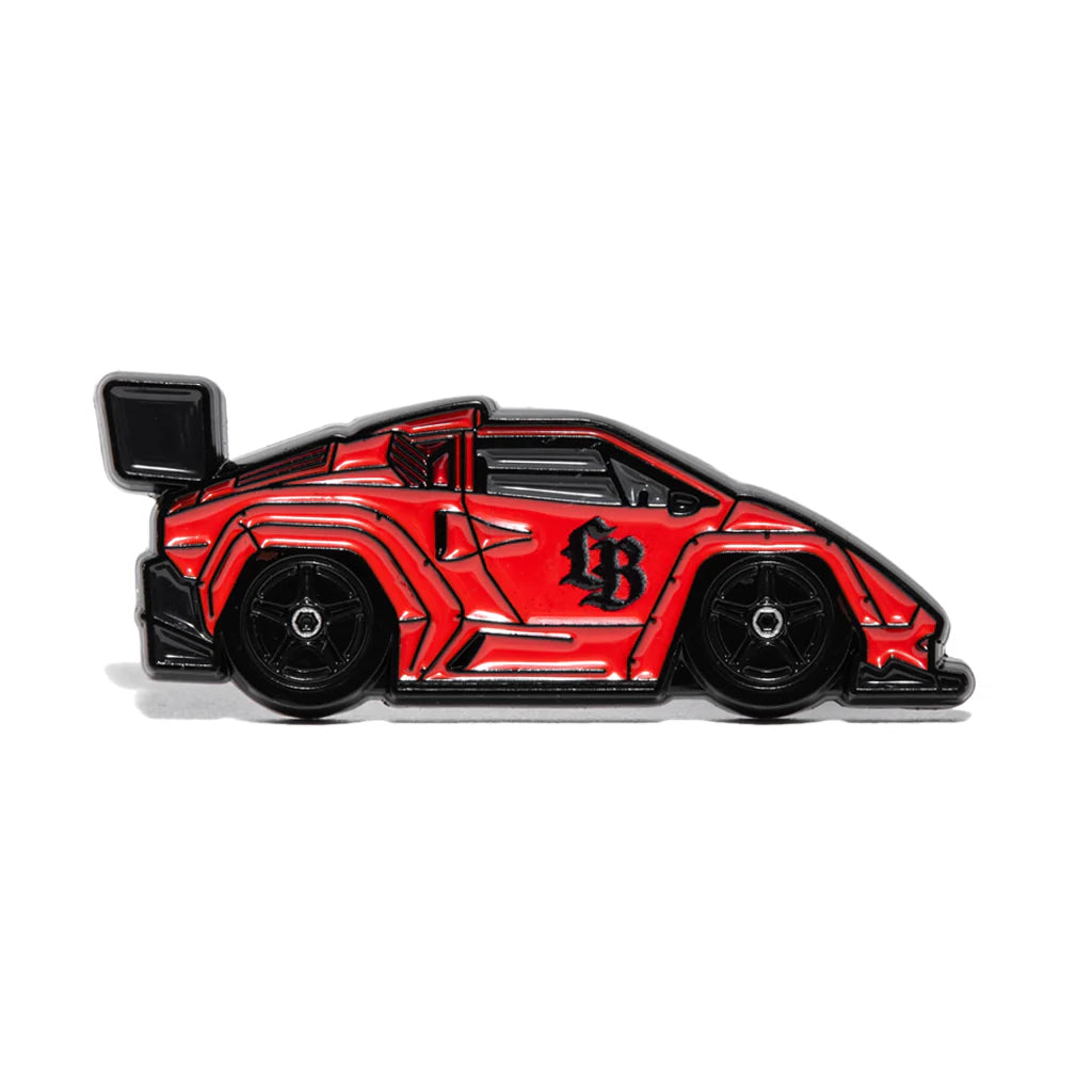 Pin Badge - Leen Customs LB Countach (Red)
