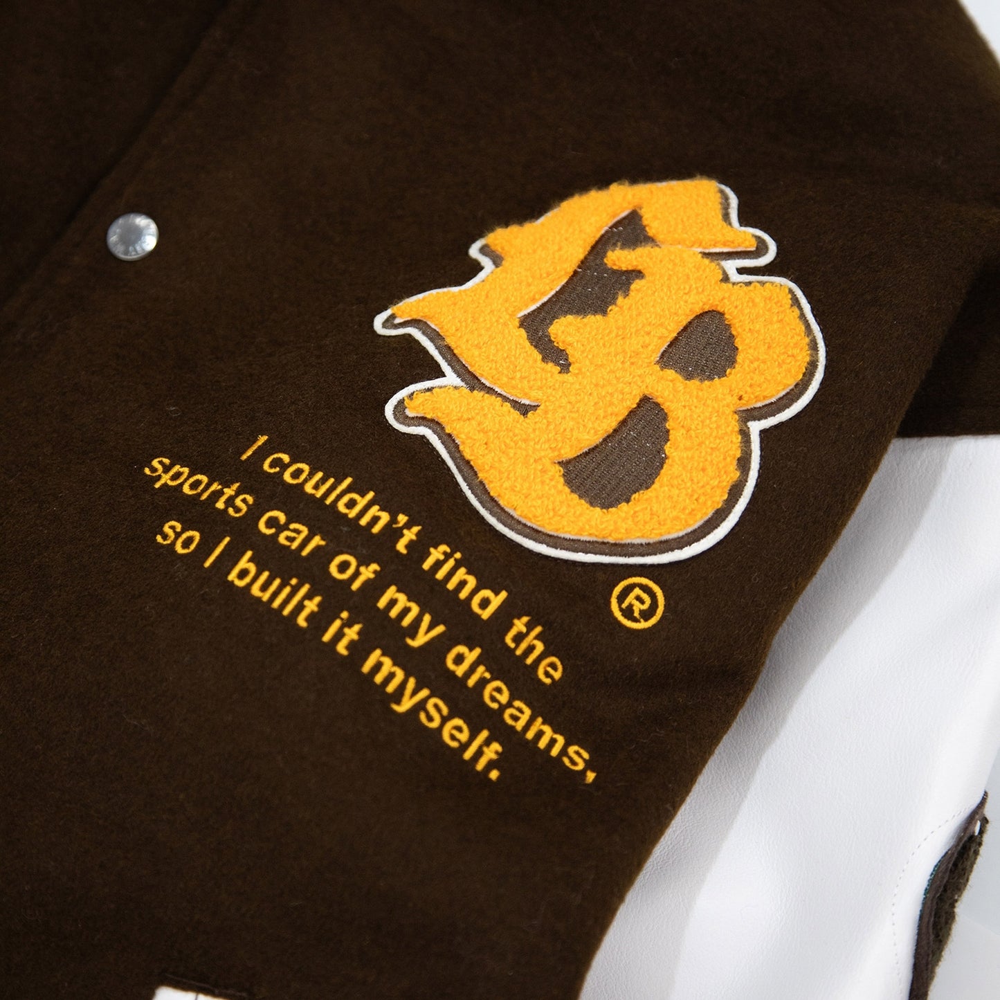 Liberty Walk LB Stadium Jacket (Brown)