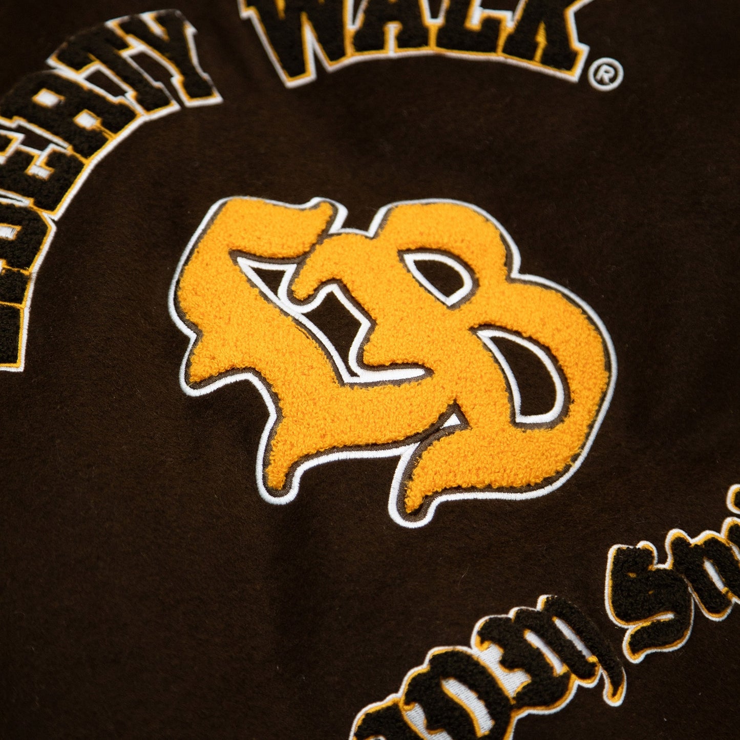 Liberty Walk LB Stadium Jacket (Brown)