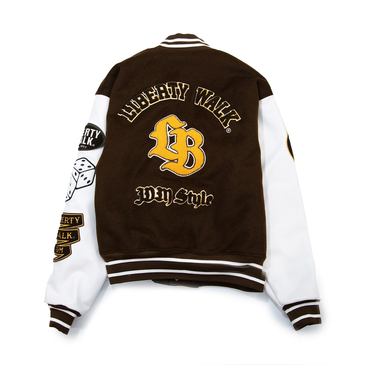 Liberty Walk LB Stadium Jacket (Brown)