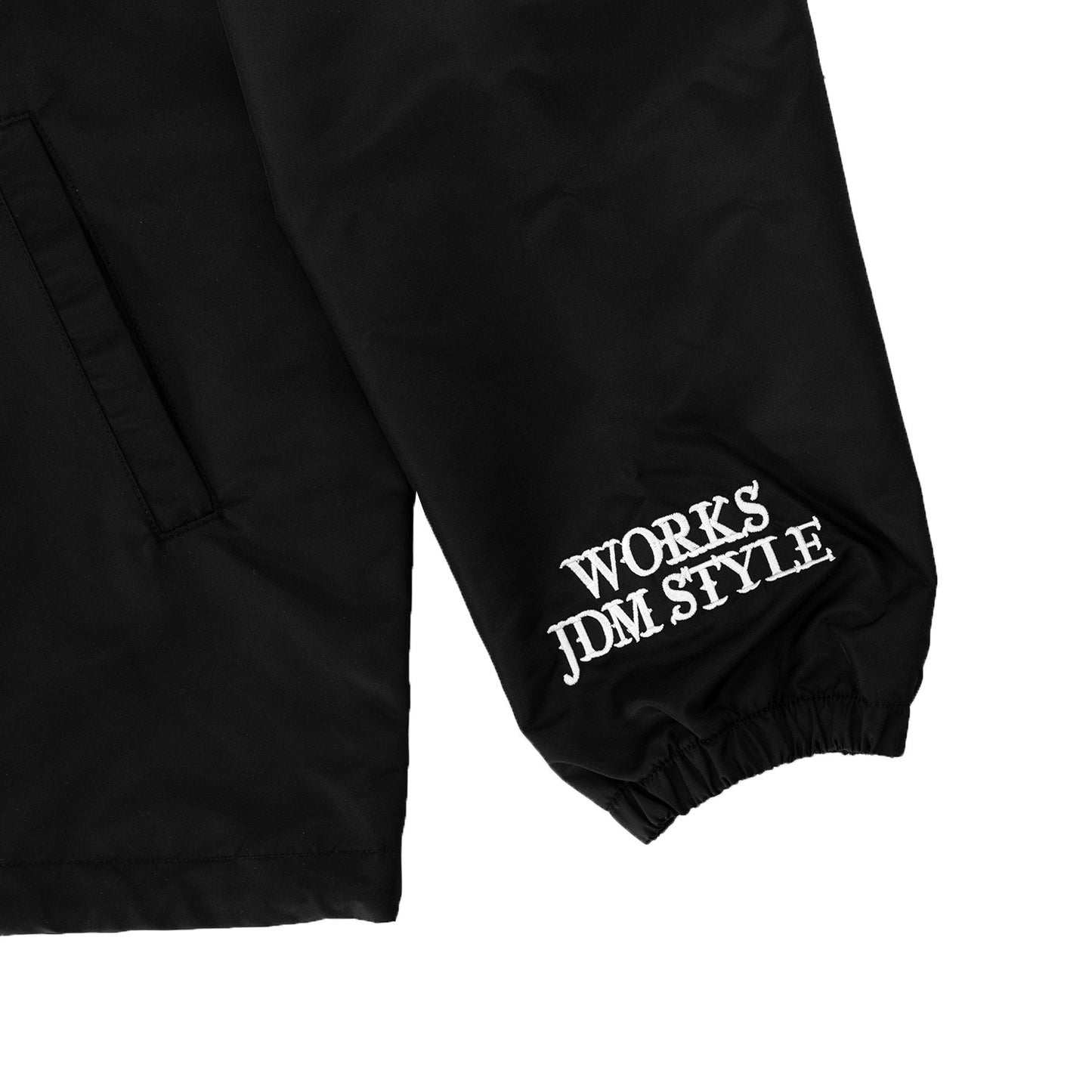 LB Coach Jacket Thorn Logo Black