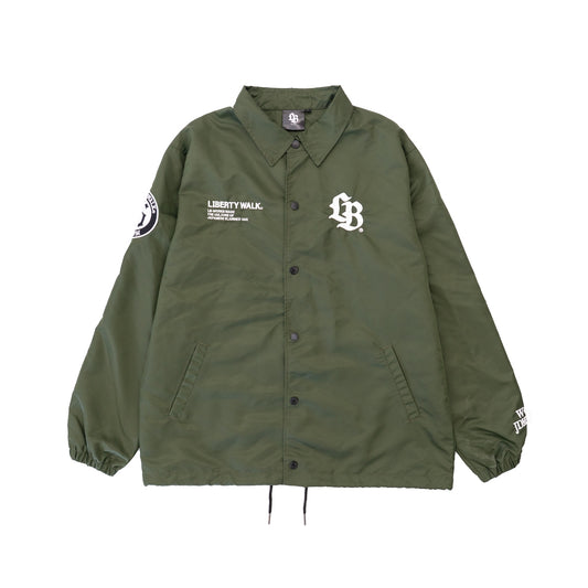 LB Coach Jacket Thorn Logo Khaki
