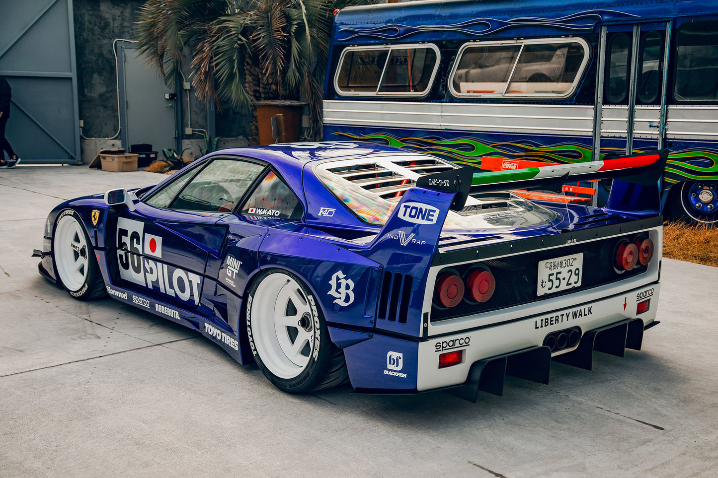 LB WORKS F40 complete body kit (FRP) (LB71-01)