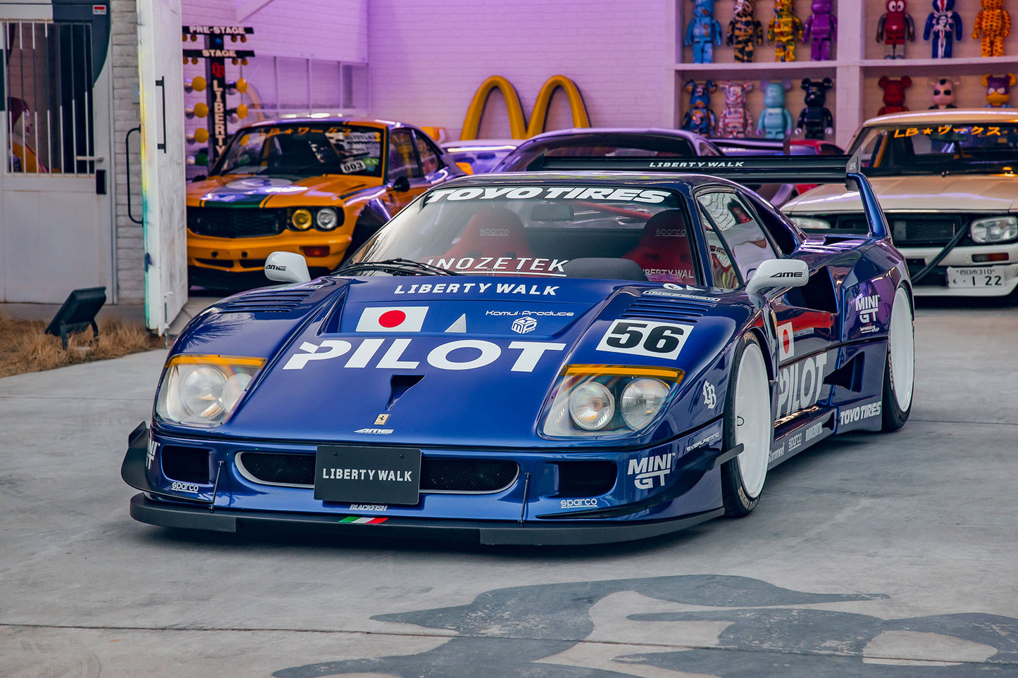 LB WORKS F40 complete body kit (FRP) (LB71-01)