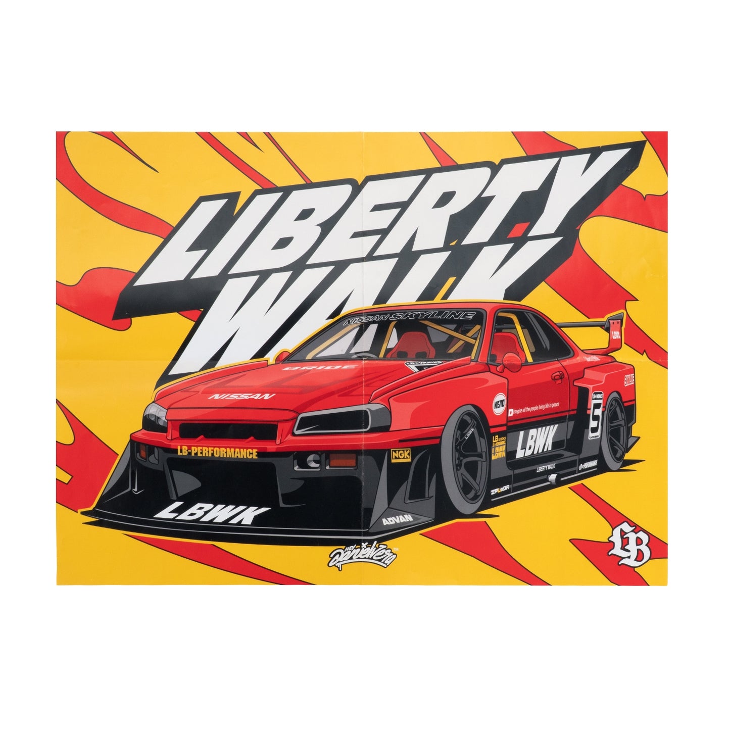 Liberty Walk Colouring Book