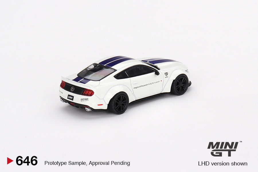 Mini GT - 1/64 Ford Mustang (White)