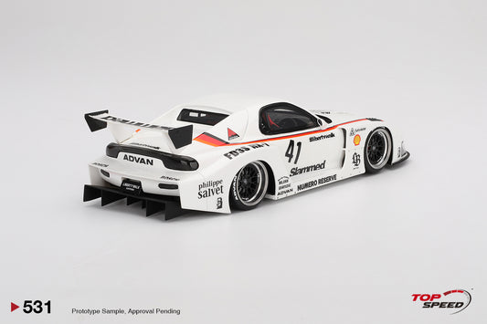 TopSpeed - 1/18 Mazda RX-7 (White)
