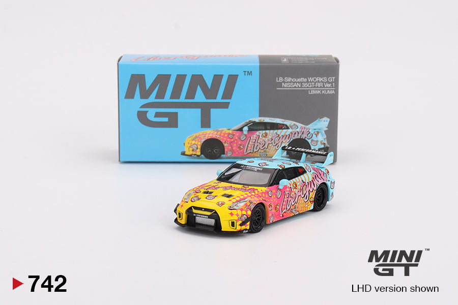 Mini GT - 1/64 Nissan GTR (KUMA)