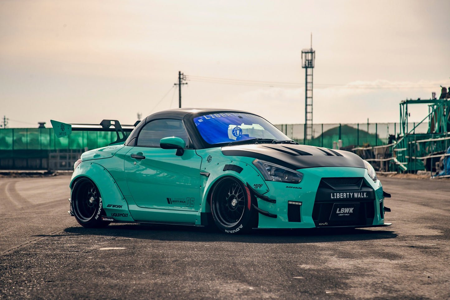 LB Nation Daihatsu Copen GT-K Type 2 Complete Body Kit (PREMIUM) FRP (LB84-02)