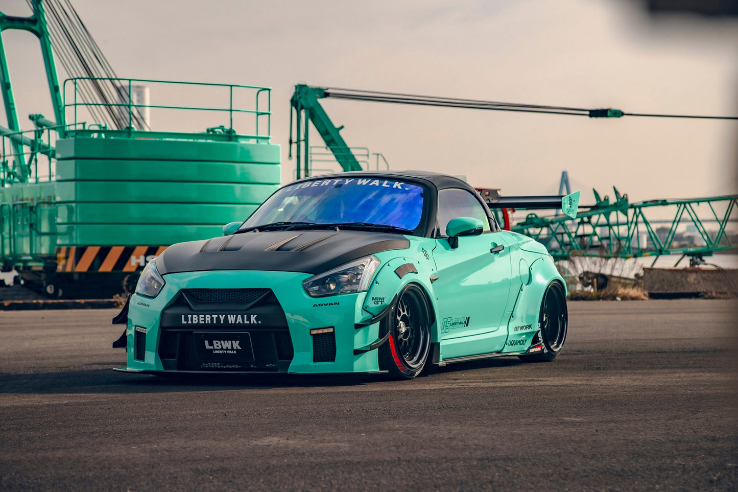 LB Nation Daihatsu Copen GT-K Type 2 Complete Body Kit (PREMIUM) FRP (LB84-02)