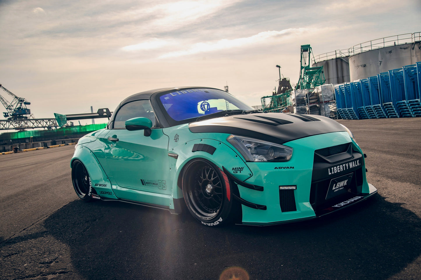 LB Nation Daihatsu Copen GT-K Type 2 Complete Body Kit (PREMIUM) FRP (LB84-02)