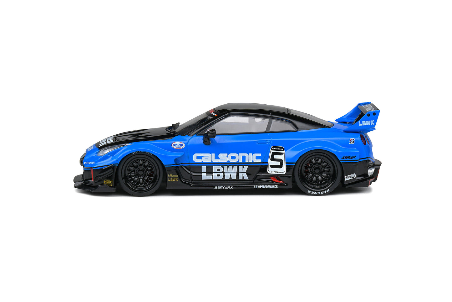Solido 1:43 Nissan GT-R LB Silhouette (Calsonic)