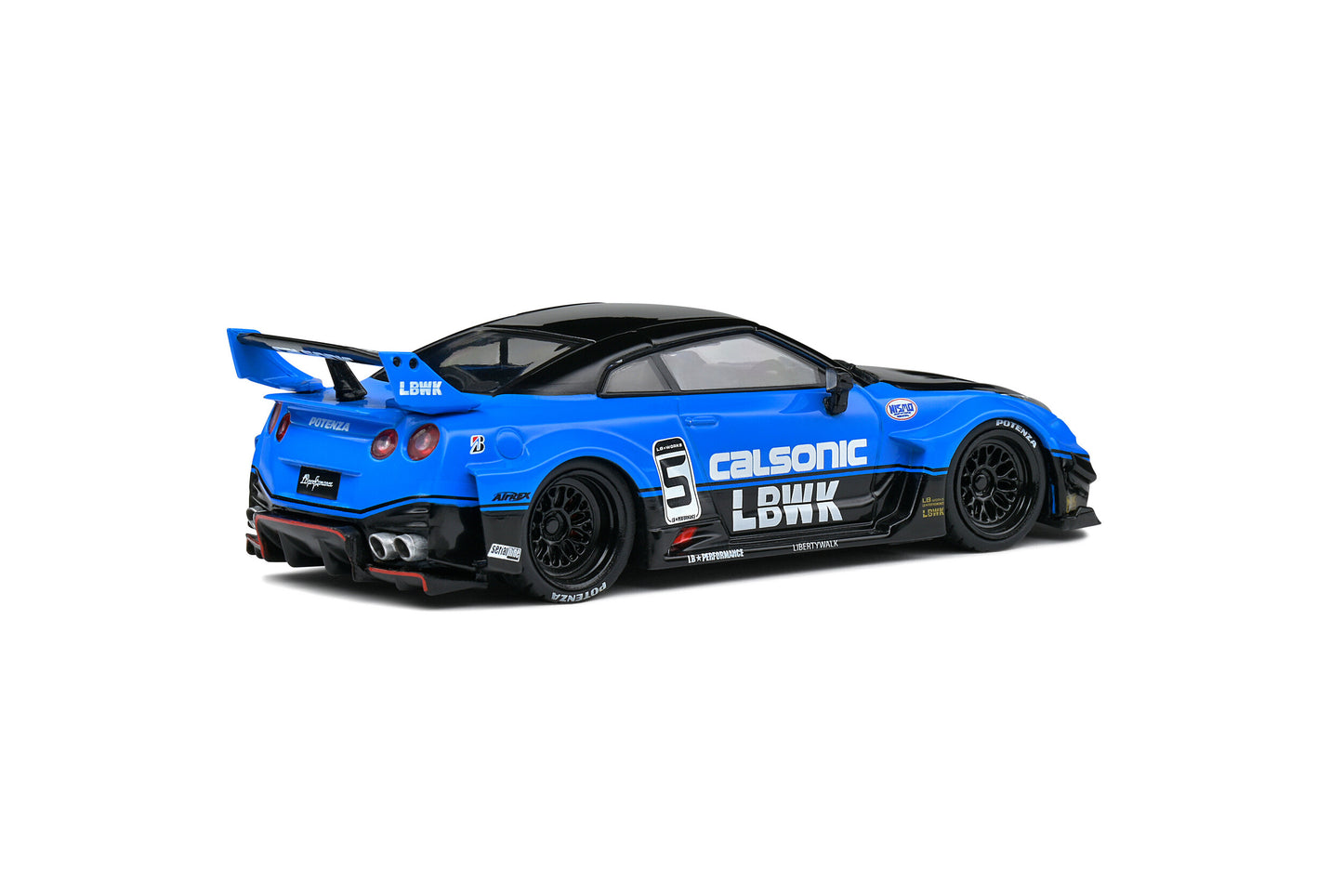 Solido 1:43 Nissan GT-R LB Silhouette (Calsonic)