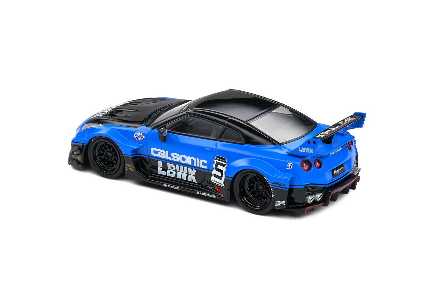 Solido 1:43 Nissan GT-R LB Silhouette (Calsonic)