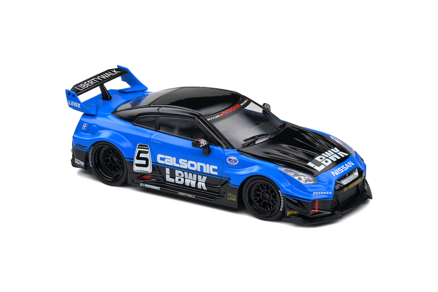 Solido 1:43 Nissan GT-R LB Silhouette (Calsonic)
