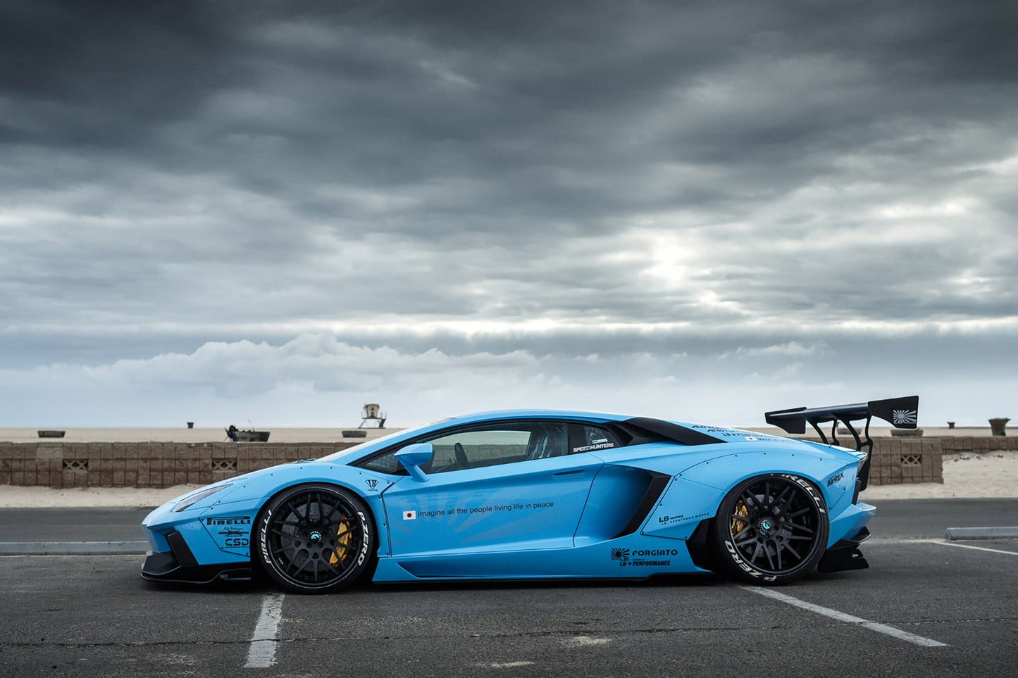LB WORKS Aventador Complete body kit Type 2 (FRP) (LB02-04)