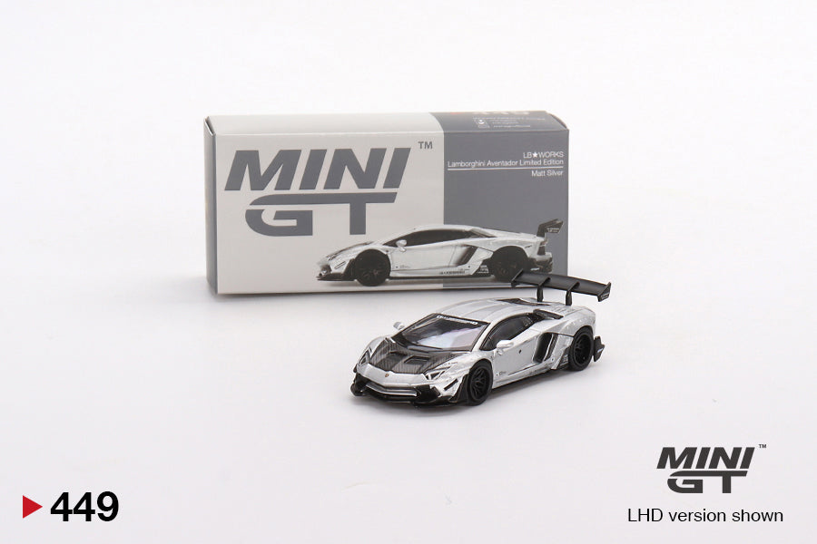 Mini GT - 1/64 LB-Silhouette Works Lamborghini Aventador GT Evo (Baby –  libertywalkeu