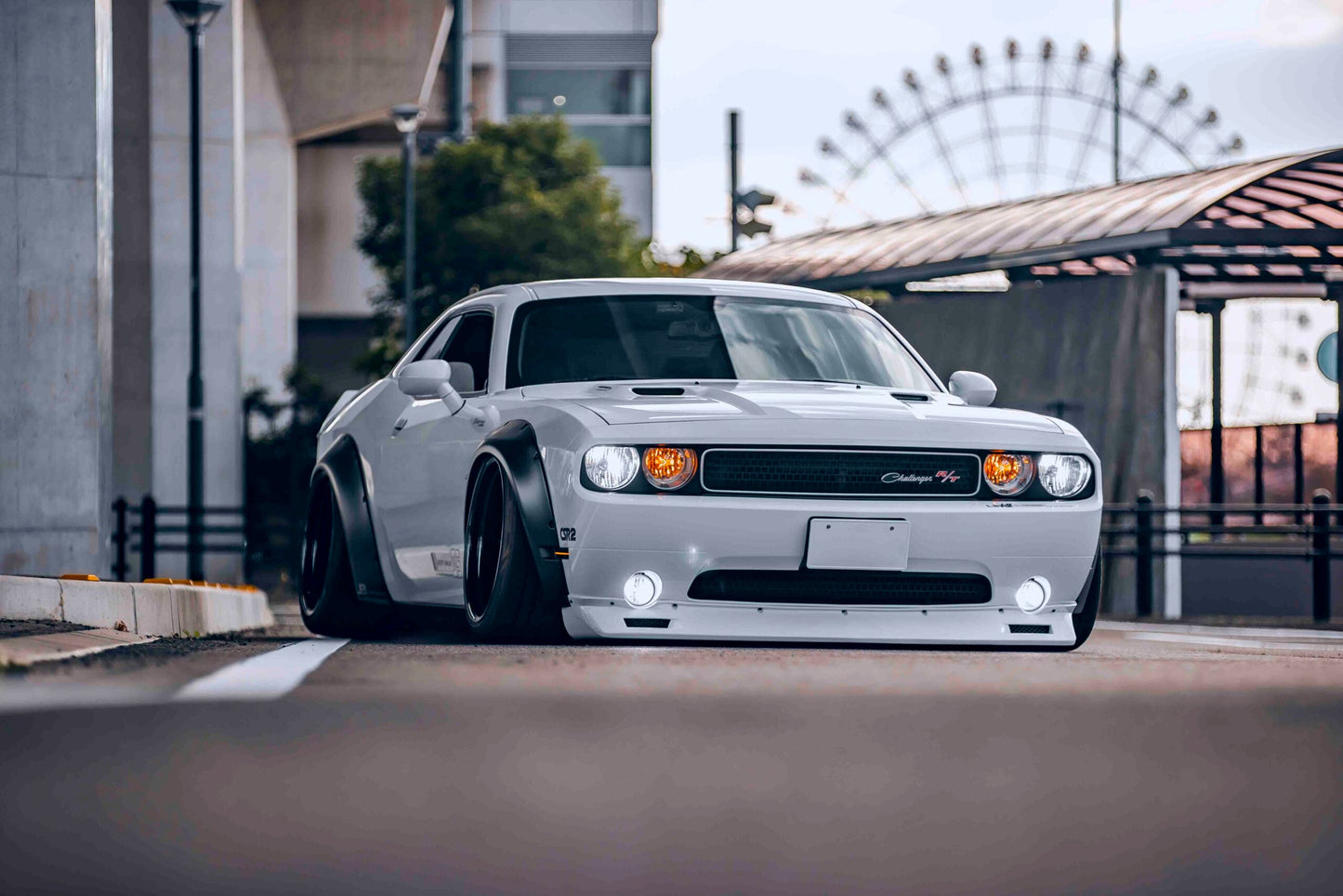 LB WORKS Challenger complete body kit with front lip(FRP) (LB09-02)