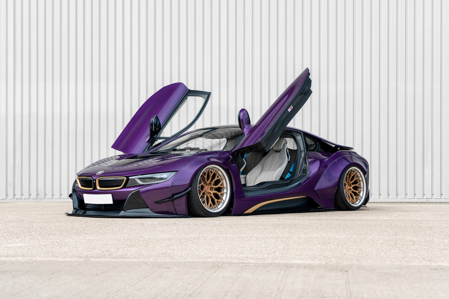 LB WORKS BMW i8 Complete Body Kit Ver2 FRP (LB44-02)