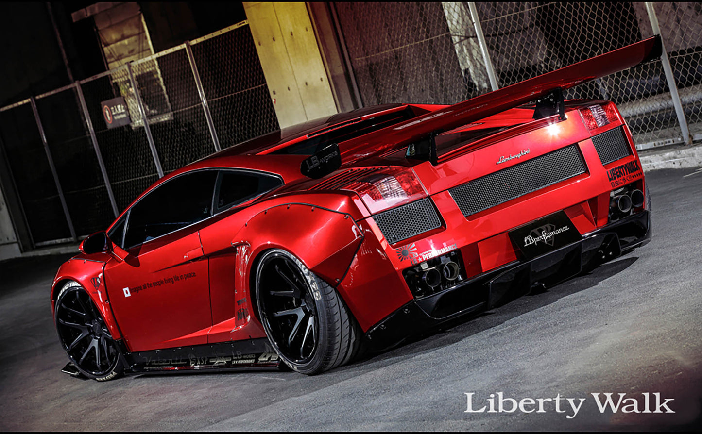 LB WORKS Gallardo complete body kit Ver.2(FRP) (LB08-01)