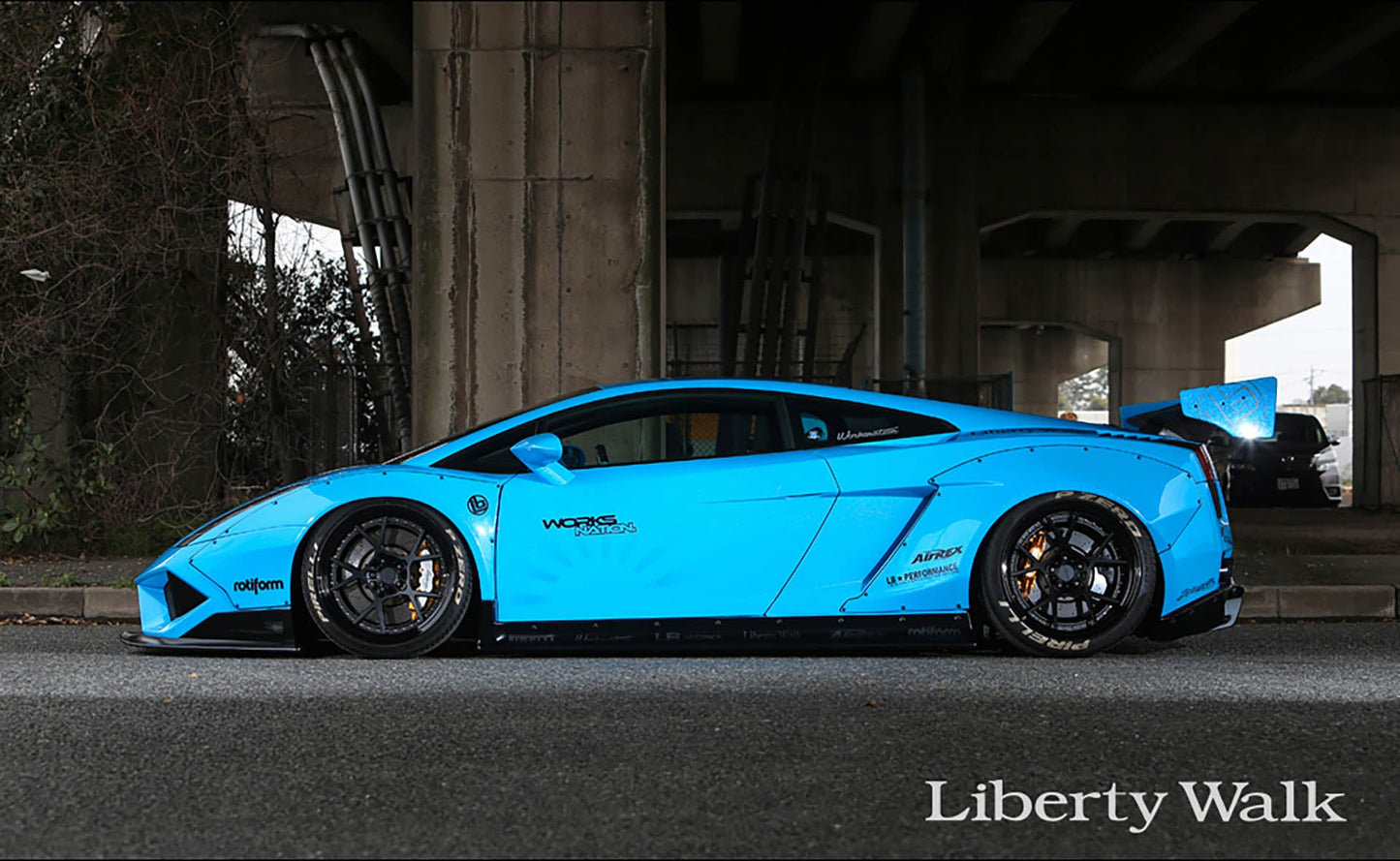 LB WORKS Gallardo complete body kit Ver.2(FRP) (LB08-01)