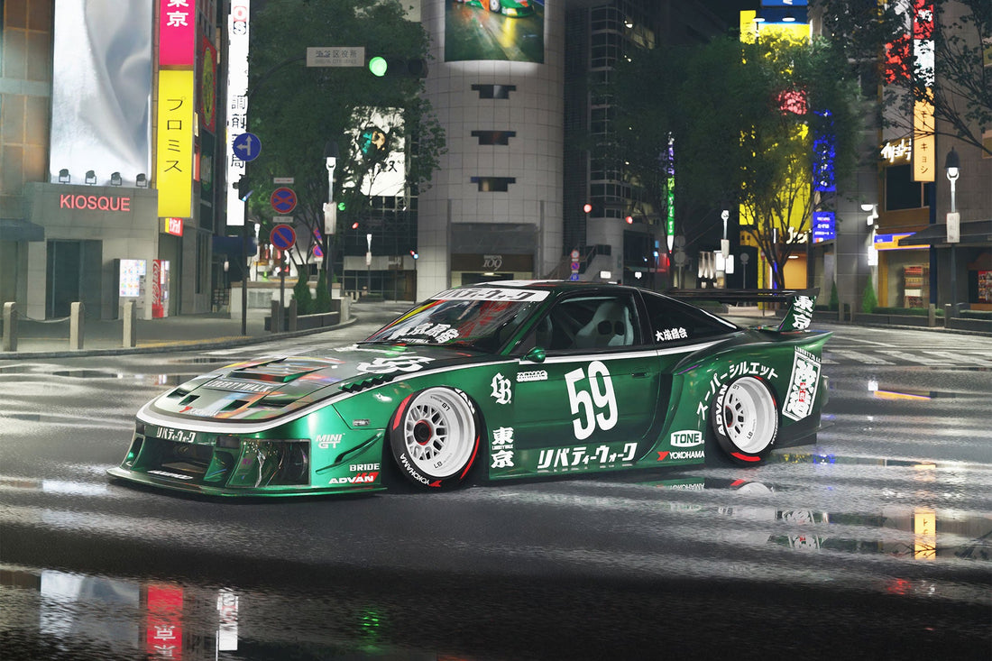Liberty Walk Releases New Nissan 180SX Widebody Kit – Liberty Walk Europe