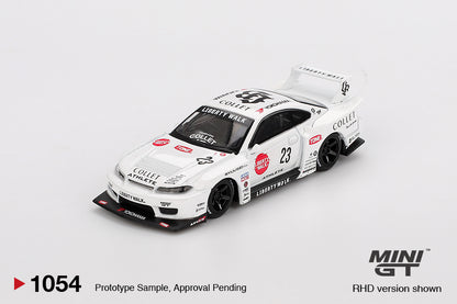 Mini GT - 1/64 Nissan Silvia S15 (White)