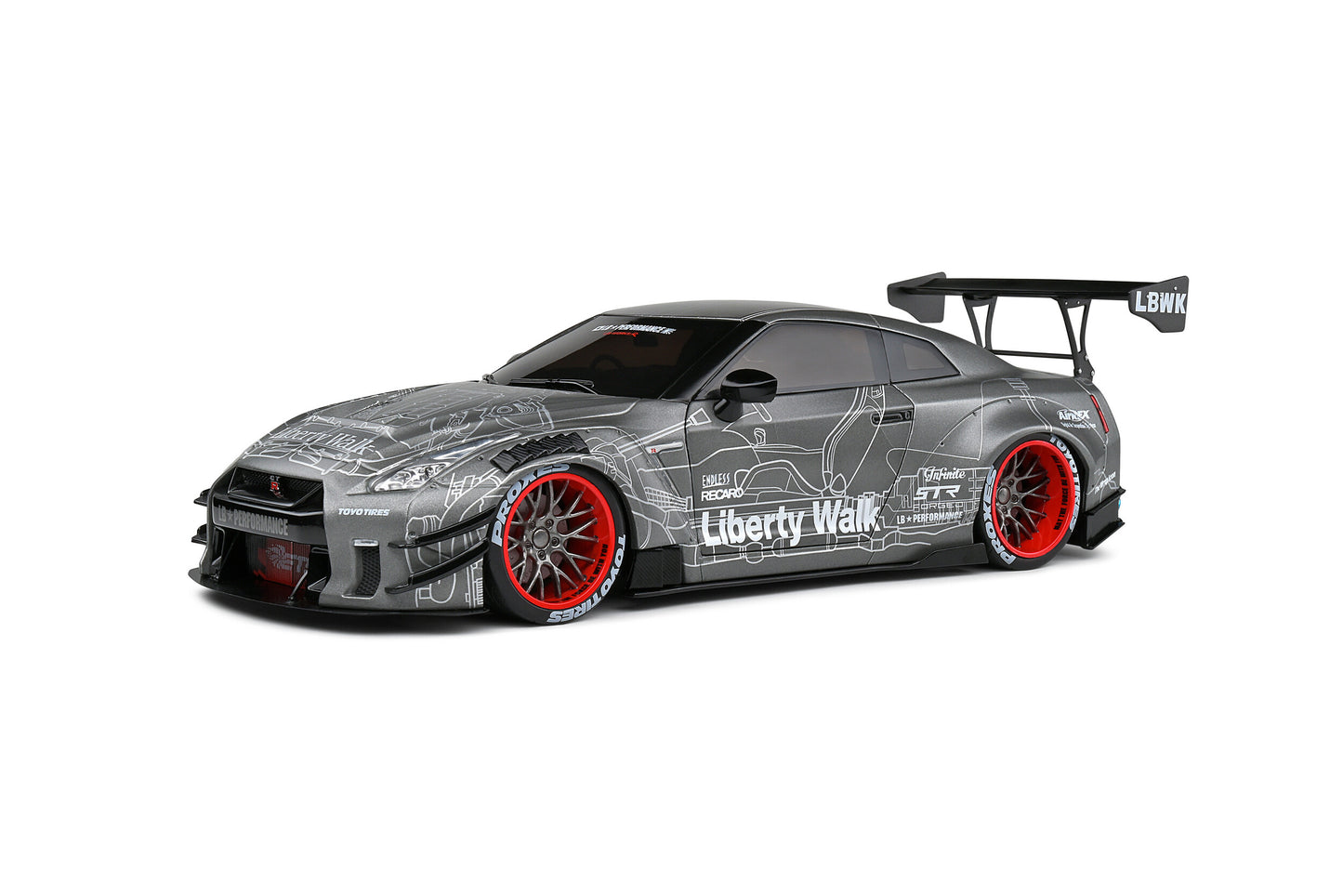 Solido - 1/18 LB★Works Nissan GTR Type II