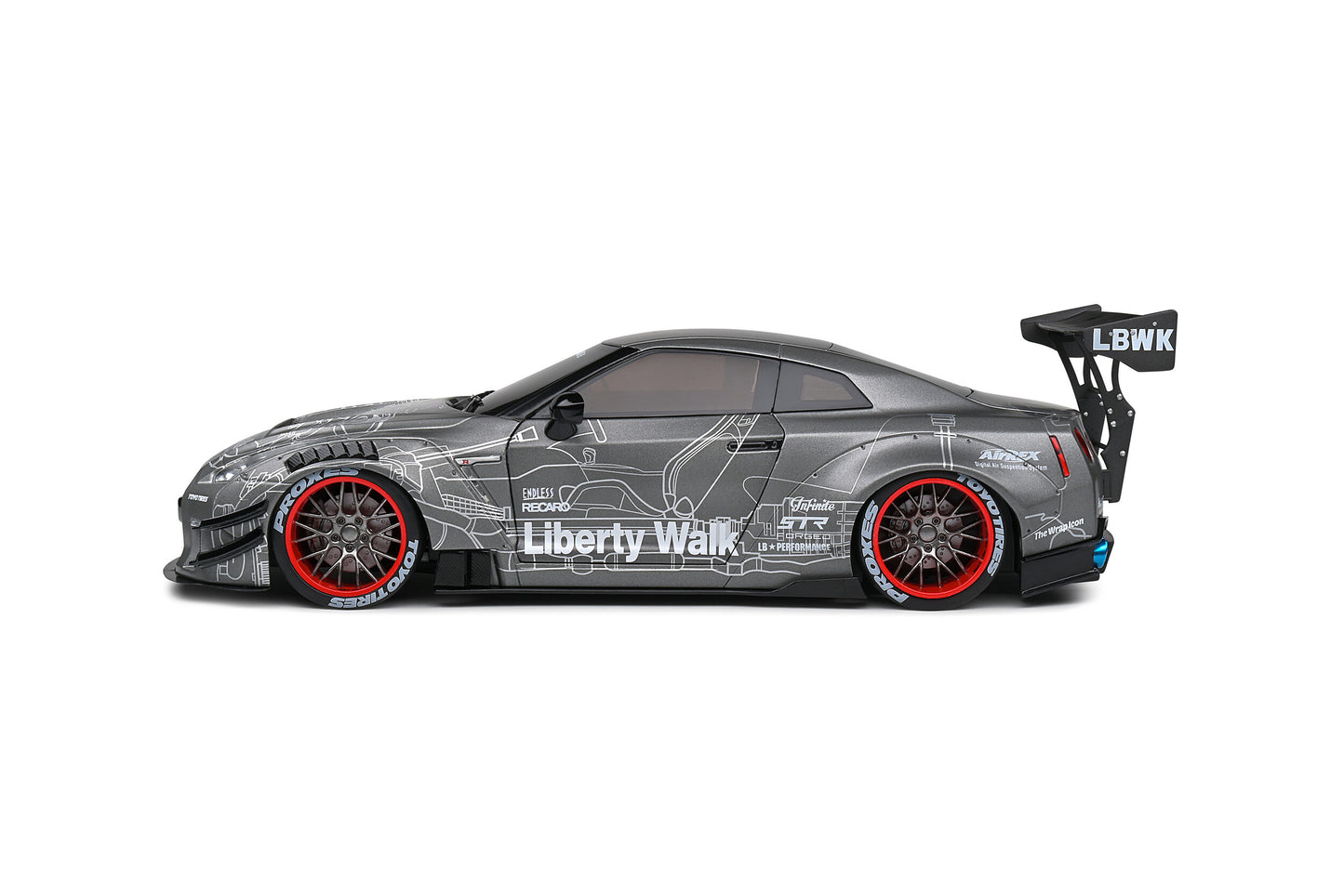 Solido - 1/18 LB★Works Nissan GTR Type II