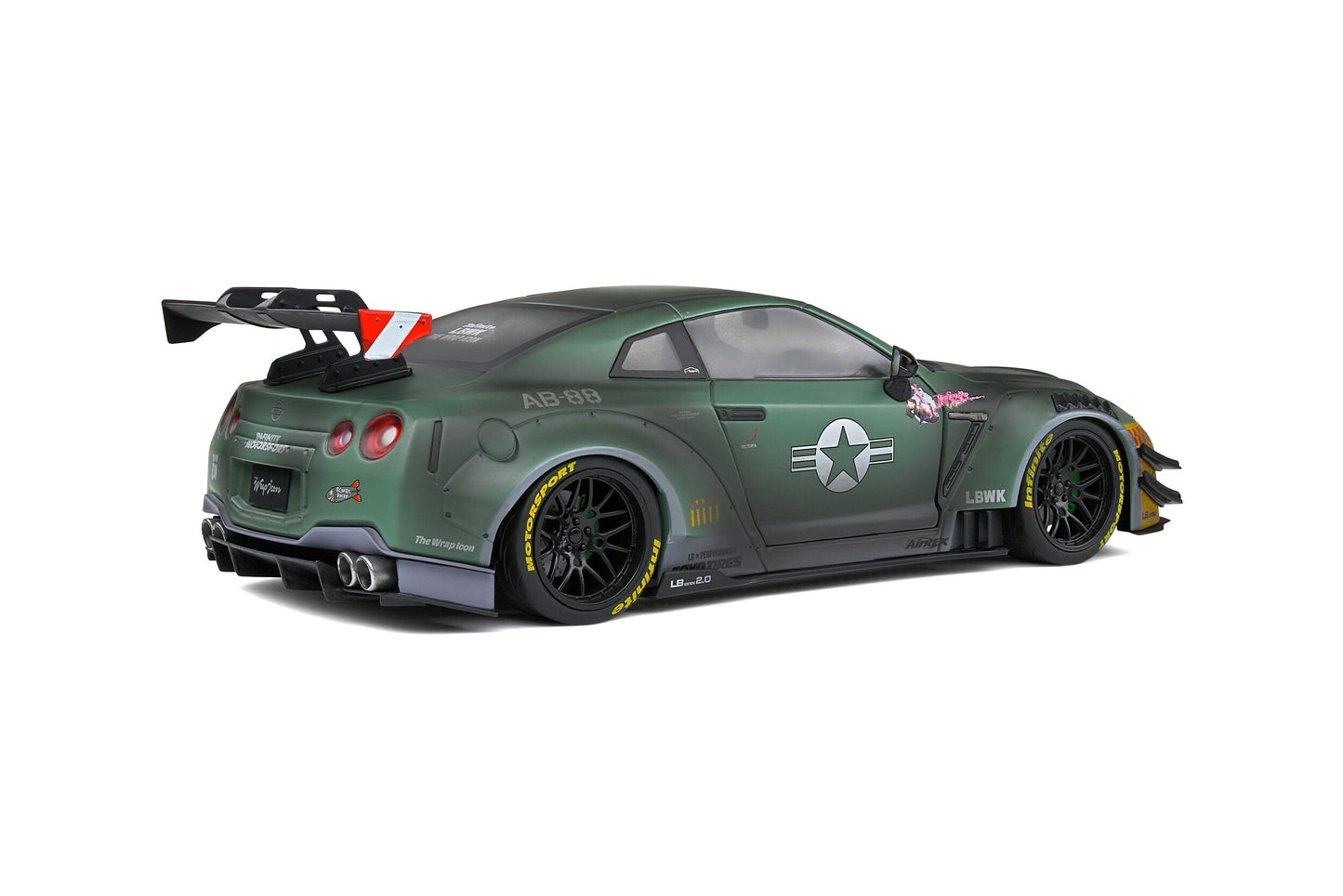 Solido - 1/18 LB★Works Nissan GTR Type II (Army Fighter)